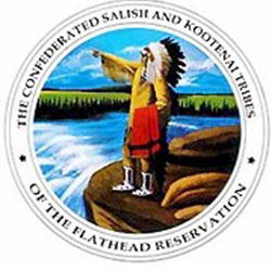 Seal of the Confederated Salish and Kootenai Tribes