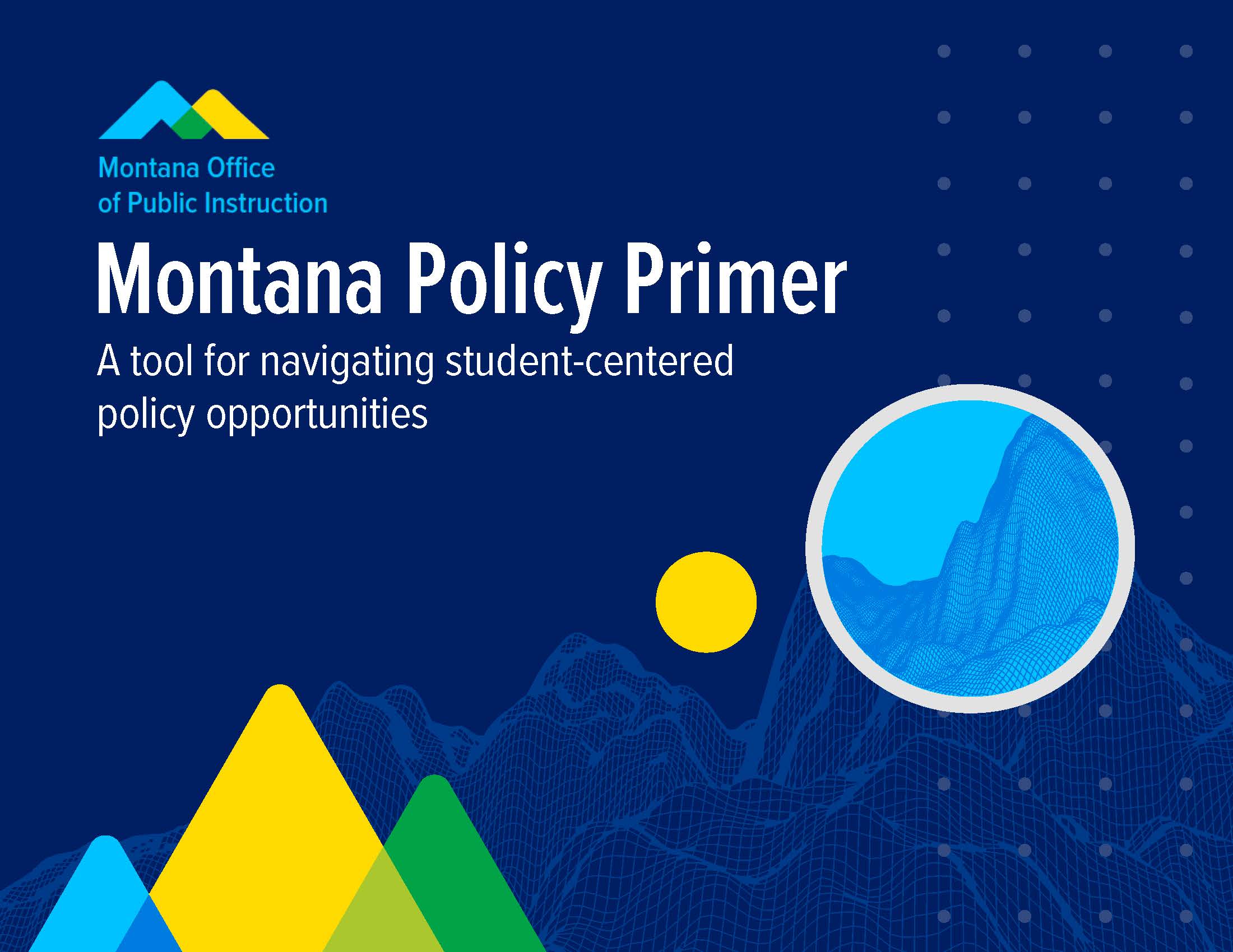 Montana Policy Primer Flyer Montana Policy Primer Flyer