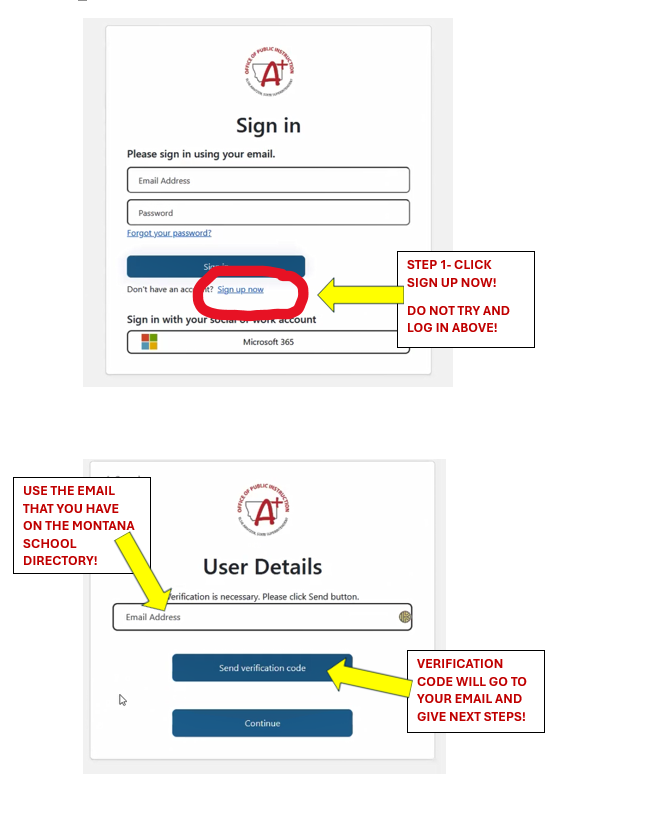 Screenshot showing where to access log in help in the platform.