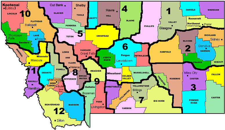 MT Counties
